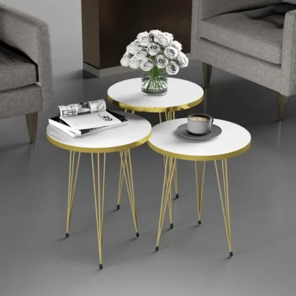 trio table basses