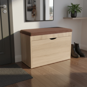 خزانة أحذية خشبية أنيقة وذكية لتنظيم مدخل منزلك!